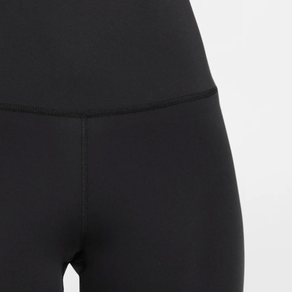 Nike Yoga 7/8 High Rise Leggings CU5293-010 Black Women's - Picture 2 of 4